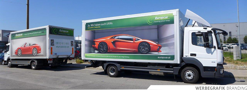 Europcar Autobeklebungen